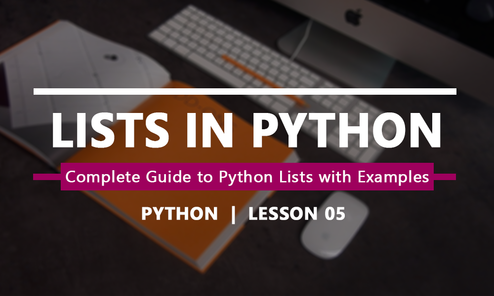 assignment list python
